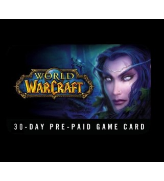 World of Warcraft 30 DAYS Pre-Paid Time Card Battlenet Key EUROPE